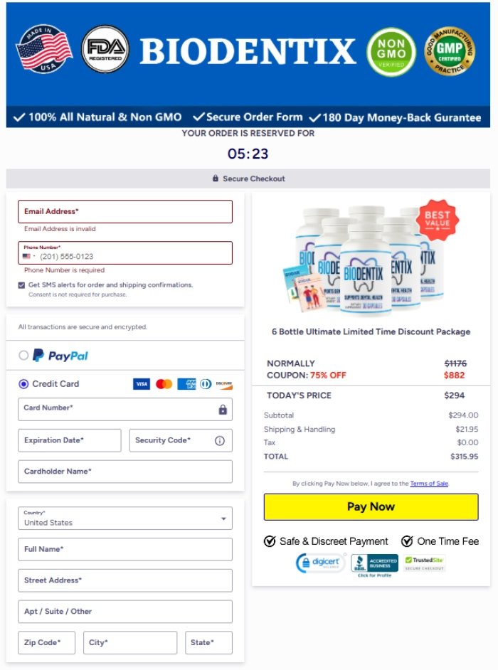 biodentix-official-order-page